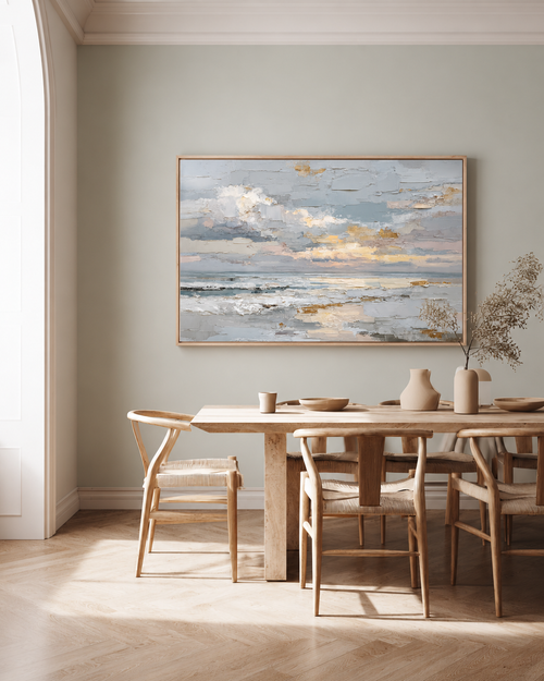 Soft Morning Light — Original Hand-Painted Coastal Oil Painting